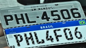 Imagem da notícia - Detran-AM implanta placa do Mercosul no Estado