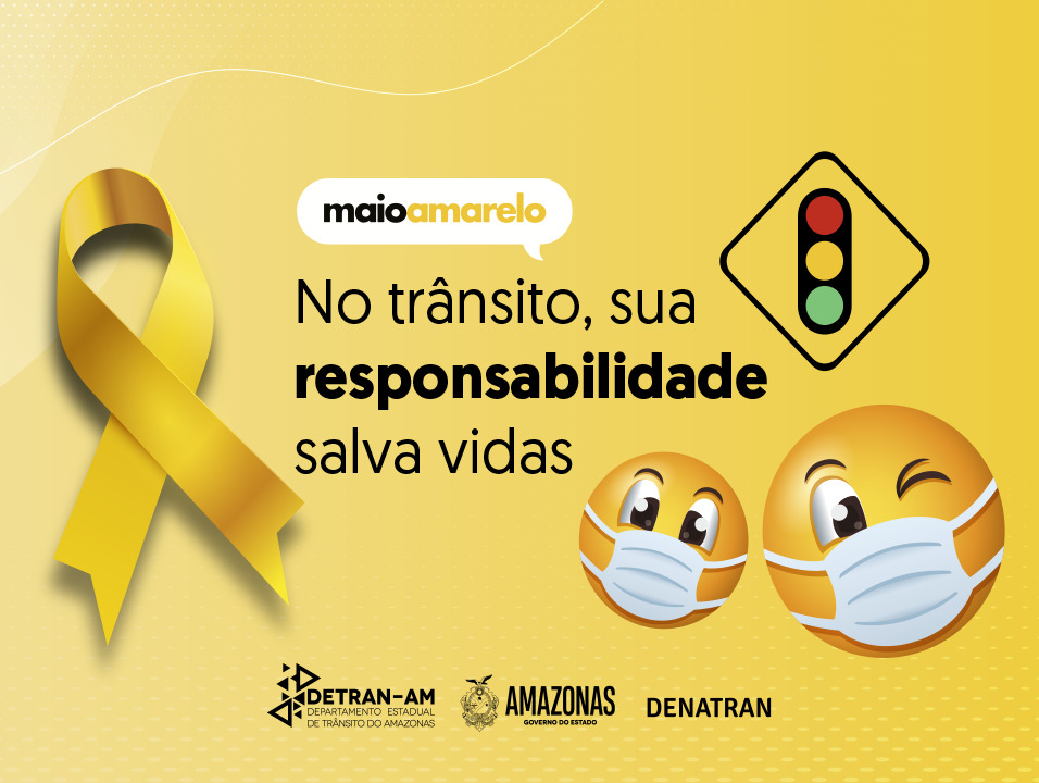 Detran-AM promoverá live, ações educativas e palestras virtuais no Maio Amarelo 1 Divulgação Detran AM 1 2