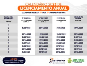 Imagem da notícia - Detran divulga calendário com novos prazos para Licenciamento Anual de Veículos