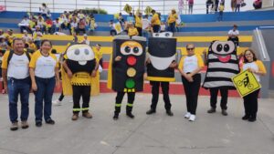 Imagem da notícia - Detran Amazonas participa de ação alusiva ao ‘Maio Amarelo’ em Presidente Figueiredo