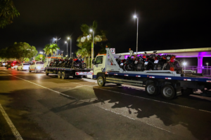 Imagem da notícia - Operação do Detran Amazonas retira de circulação 40 motocicletas envolvidas em “rolezinho”