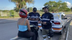 Imagem da notícia - Parintins 2023: Detran Amazonas inicia ações de conscientização e promove blitz educativa