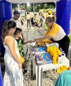 Imagem da notícia - Detran Amazonas encerra programação do Movimento ‘Maio Amarelo’ com ação educativa na praia da Ponta Negra