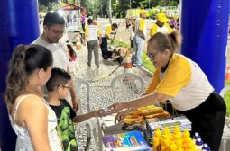 Detran Amazonas encerra programação do Movimento ‘Maio Amarelo’ com ação educativa na praia da Ponta Negra