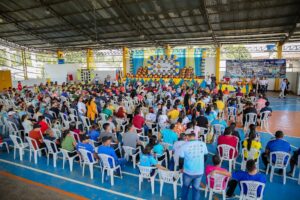 Imagem da notícia - Em Novo Aripuanã, Detran-AM entrega 150 kits de segurança para mototaxistas e inaugura posto avançado de atendimento