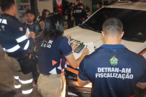 Imagem da notícia - Operação Lei Seca: Detran-AM registra 117 casos de alcoolemia, com duas prisões em Manaus e uma em Parintins