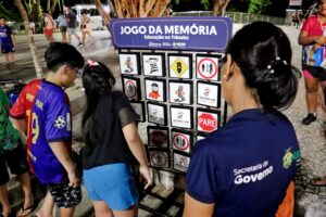 Imagem da notícia - Detran-AM realiza ação educativa na Ponta Negra para conscientizar sobre os riscos no trânsito
