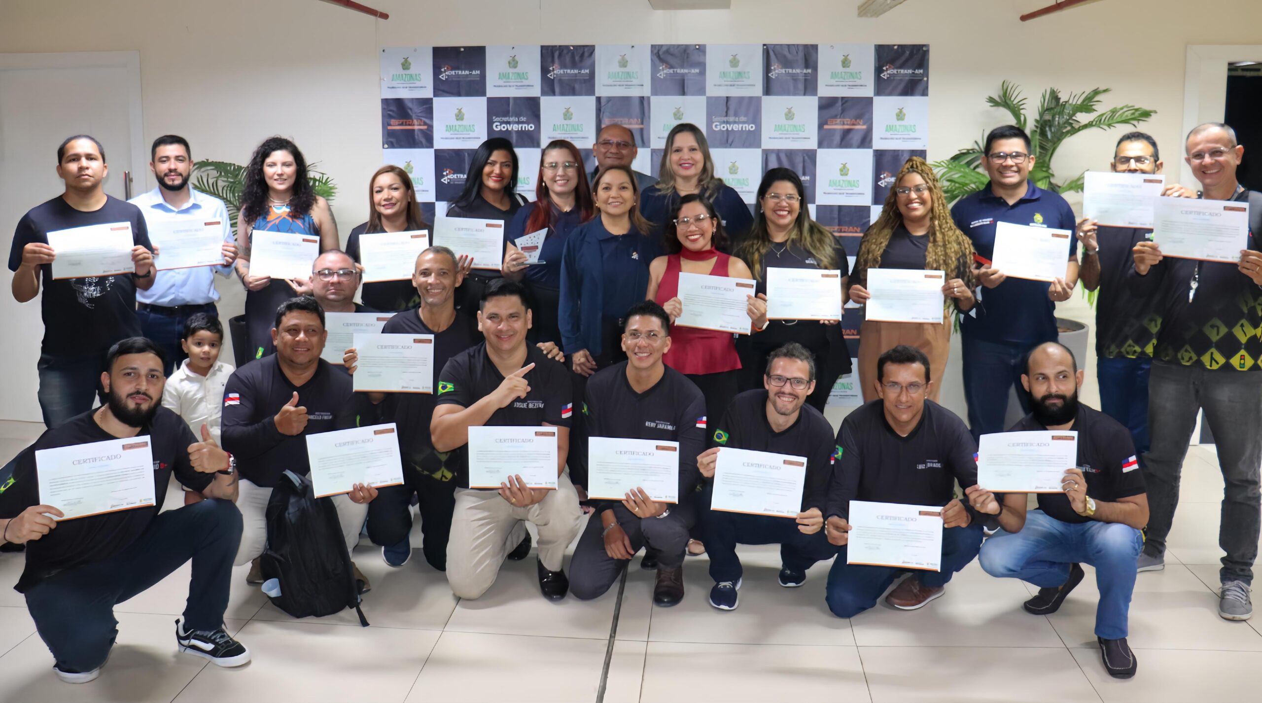 Detran-AM certifica 47 instrutores de trânsito em Manaus