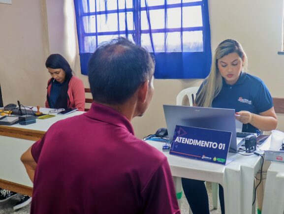 Governo Presente: Detran-AM registra mais de 1.700 atendimentos durante ação no bairro Nova Cidade